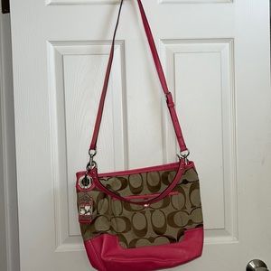 Coach cross body purse